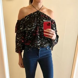 1.STATE Off-the-shoulder blouse (NWOT)